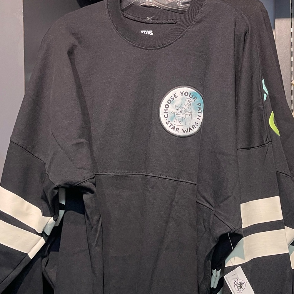 Disney Parks Exclusive Star Wars Grogu Choose Your Path Spirit Jersey - Picture 2 of 4